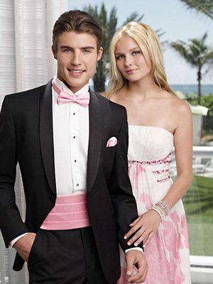 Jean Yves Black Tuxedo - Satin Shawl Lapel