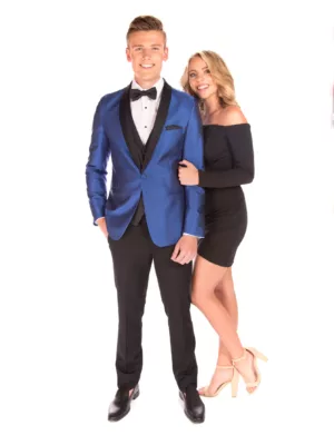 Royal Starlight Lamé Coat