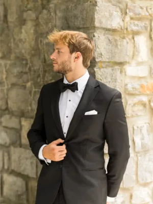 Black Notch Lapel Tuxedo